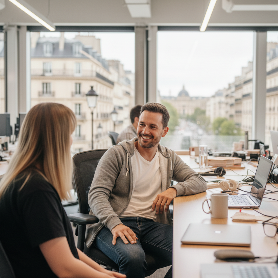 Équipe de data consultants utilisant Google Cloud et Gemini Enterprise pour l’analyse et la valorisation des données